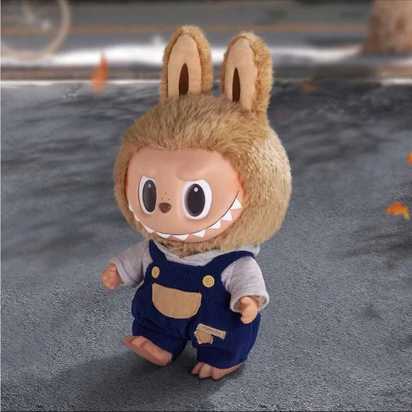 NEW! AUTHENTIC LABUBU Time To Chill Vinyl Plush Toy Popmart Plushie